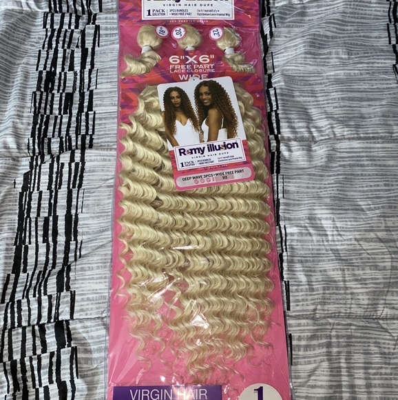 Deep Wave 613 Blonde Bundles with Lace